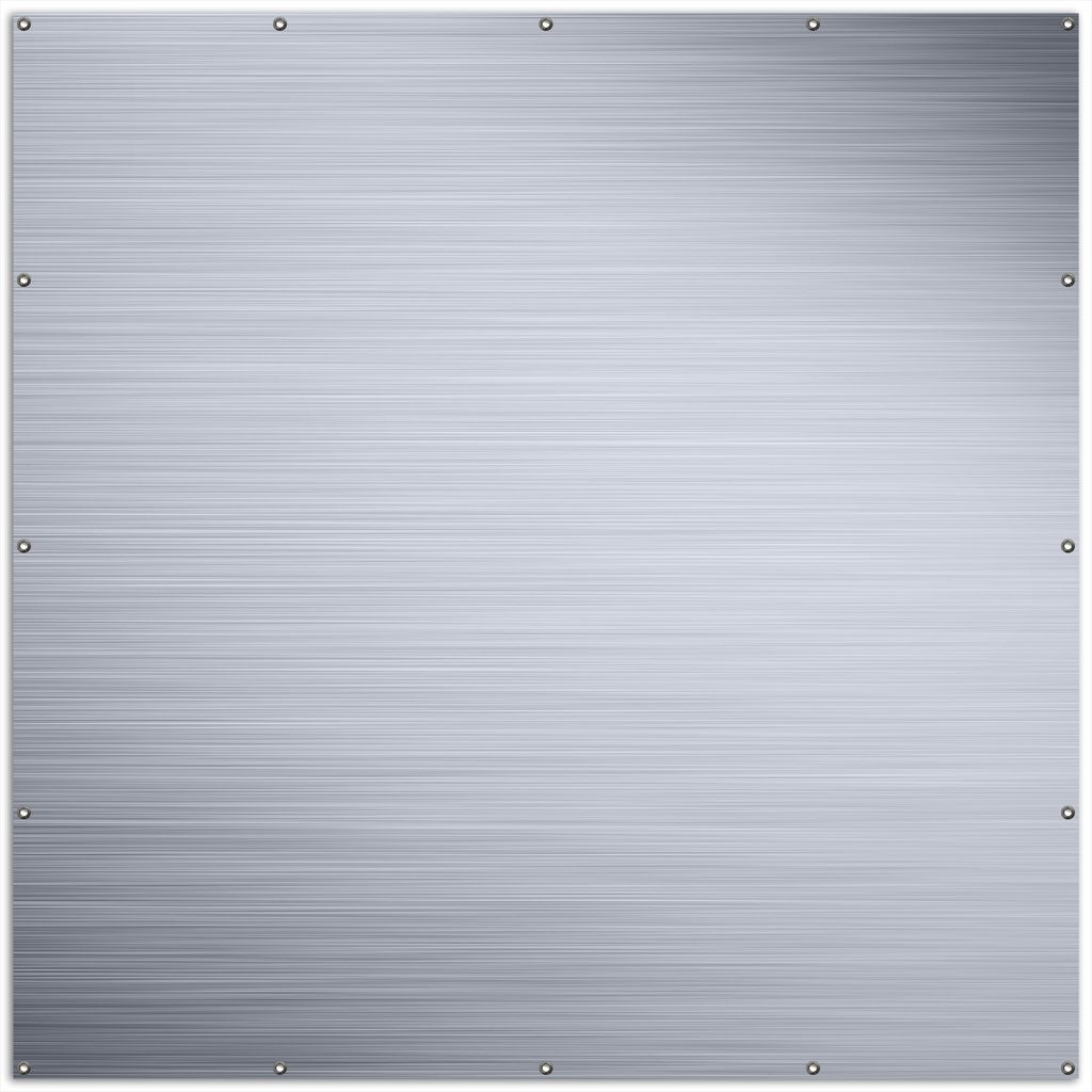 Wallario XXL Outdoor-Poster für Garten oder Balkon, Motiv Muster aus grauen Streifen - Schraffur, in ca. 200 x 200 cm