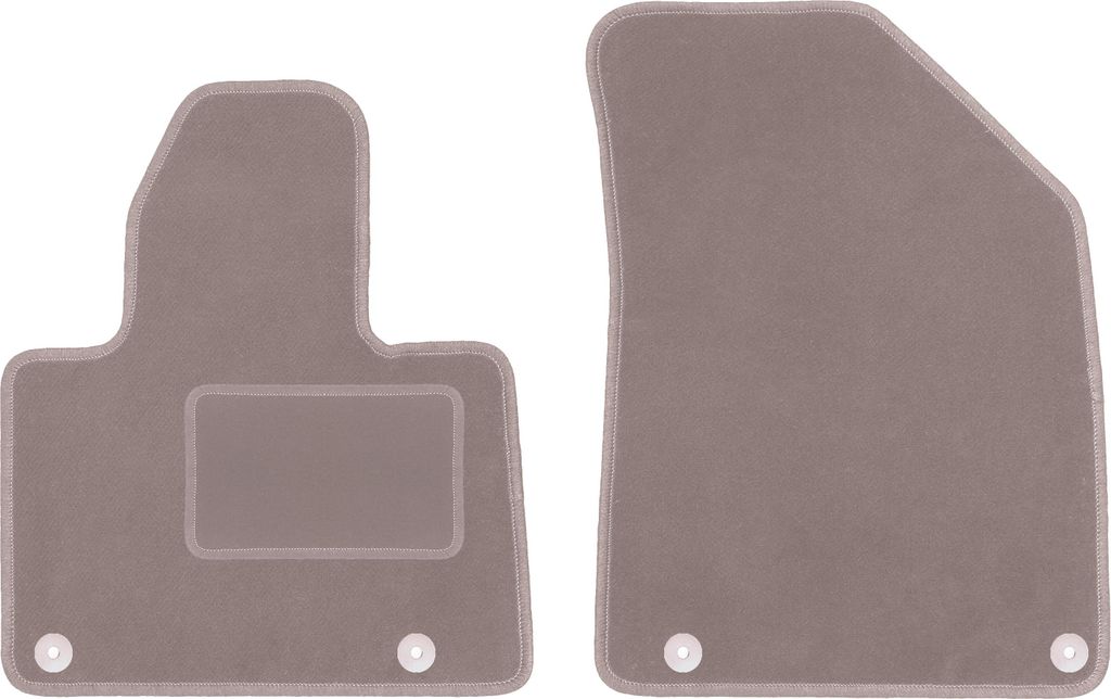 Autoteppiche vorne für: Citroen C5 Iii X7 Liftback, Limousine, Kombi, Tourer (2008-2017) Beige