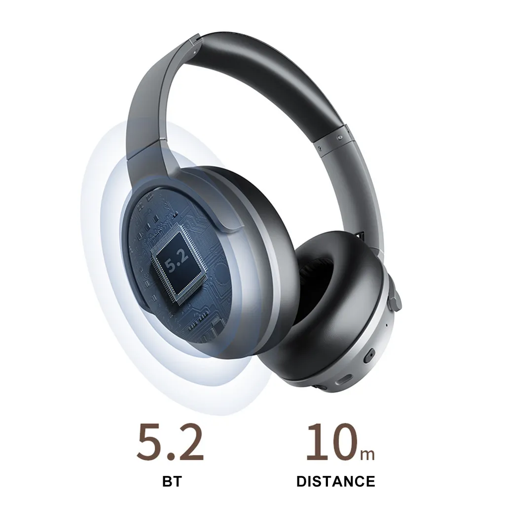 Oreillette Bluetooth triple mode ANC et transparence KO-STAR gris