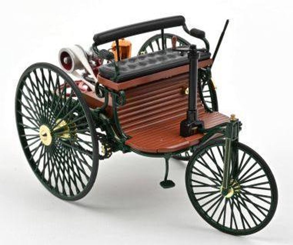 NOREV 1:18 Benz Patent Motorwagen 1886 grün Produktbild 