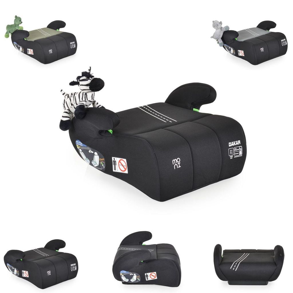 Moni Dakar i-Size Booster schwarz geeignet für Kinder Produktbild 