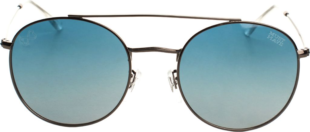 MUST HAVE Runde polarisierte Sonnenbrille mit UV-Schutz 400 DREAMCATCHER Herren-Damen