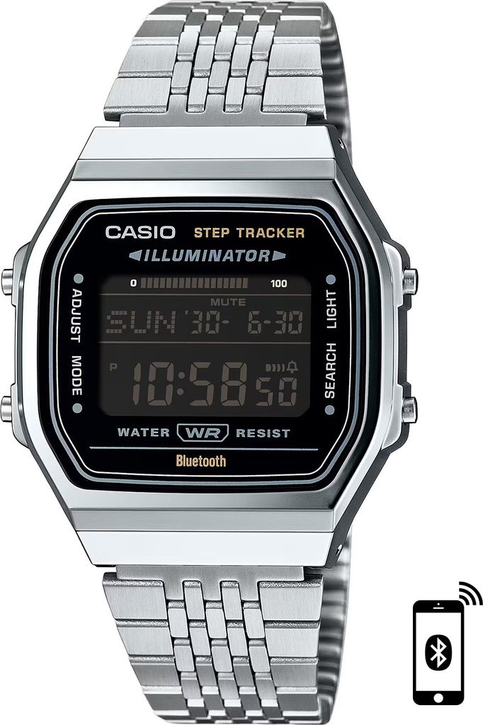 Casio ABL-100WE-1BDF Iconic Collection Uni Digital Produktbild 