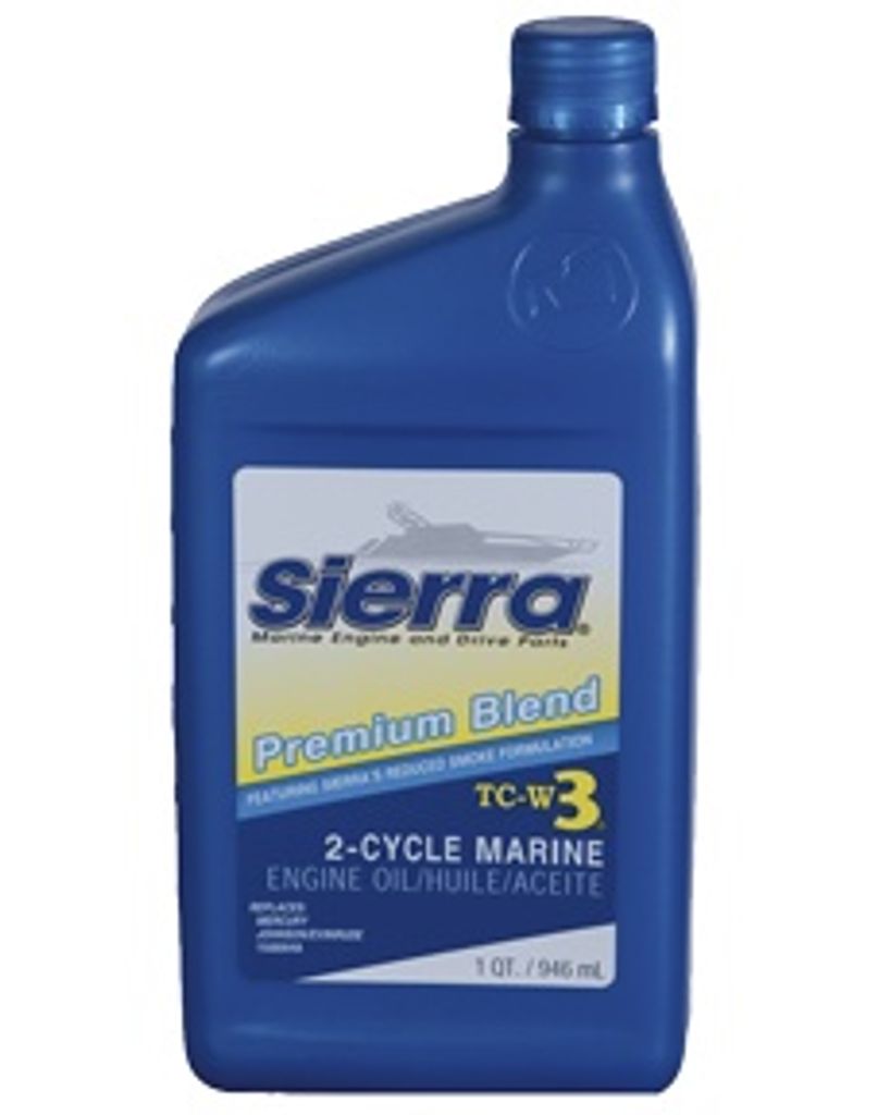 Sierra Motoröl "Blue" Premium TC3-W3, 946ml, für Outboards 2-Takt