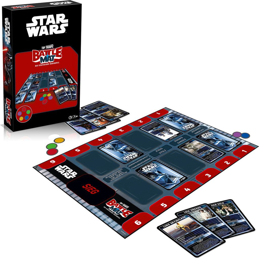 Battle Mat - Star Wars Kartenspiel Quartett Matte