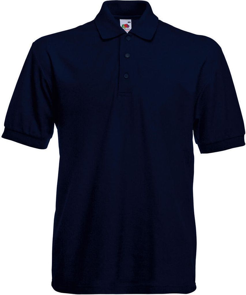 Fruit of the Loom 63-204-0 | 65/35 Heavy Piqué Poloshirt Herren - Farbe: Deep Navy - Größe: XXL