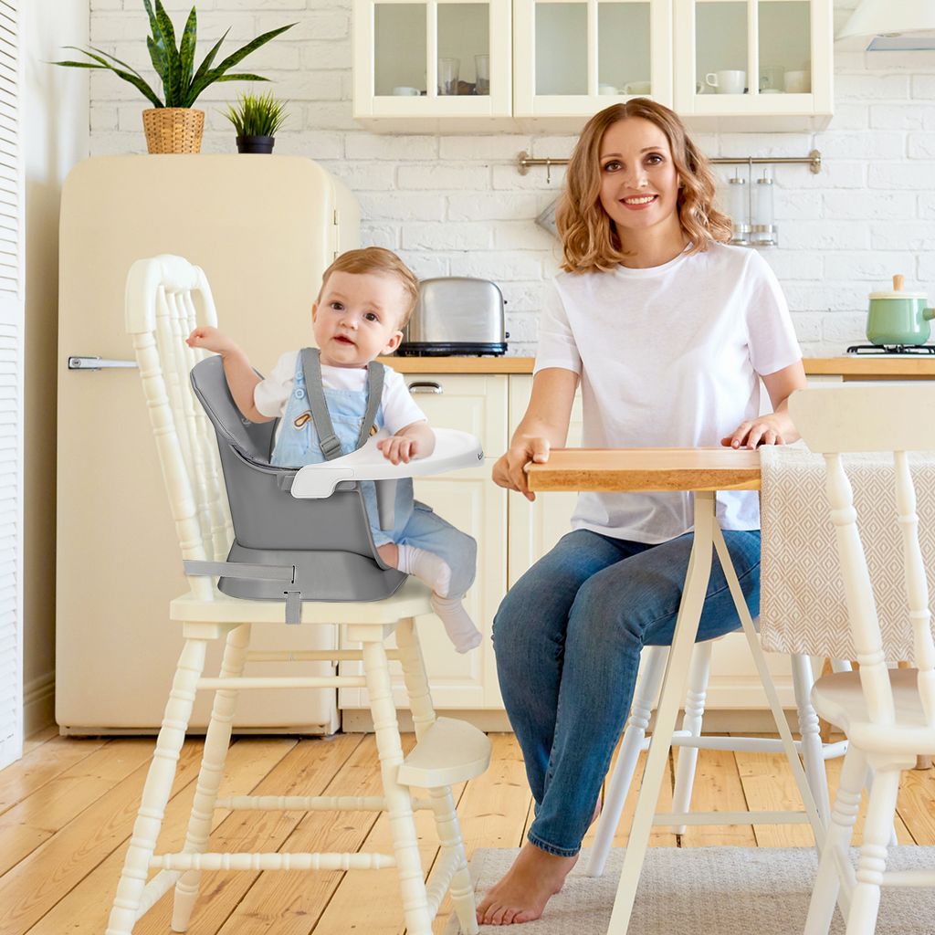Ezebaby Hochstuhl Baby Sitzerhöhung Kinderstuhl 6-in-1 Produktbild 6