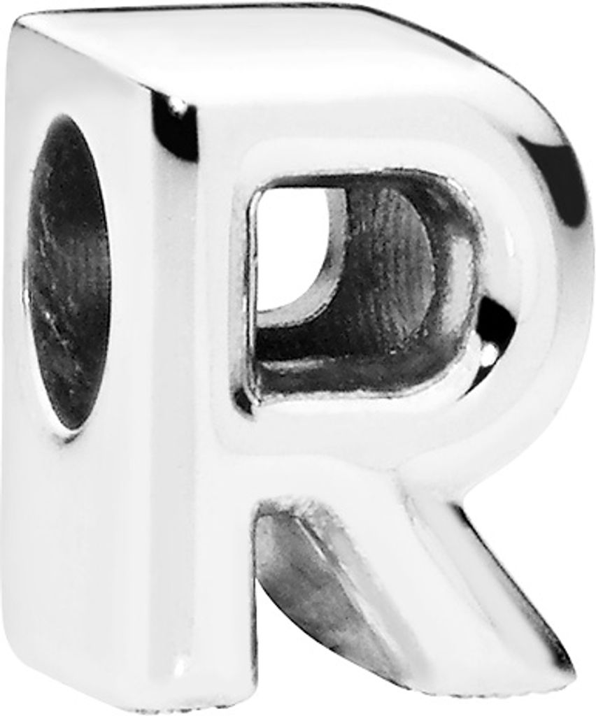 PANDORA Charms 797472 Lettera alfabetica R argento 925 Immagine del prodotto 
