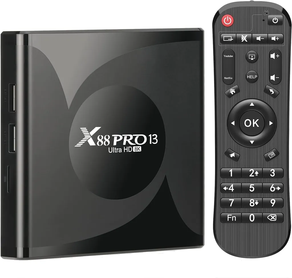Box TV Farrot 8K Android 13: Cinema 3D e WiFi 6 Ultra Veloce