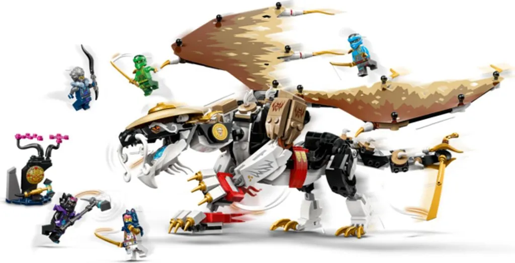 LEGO Ninjago 71809 Egalt le Maître Dragon - Set de Construction Ninja - 25