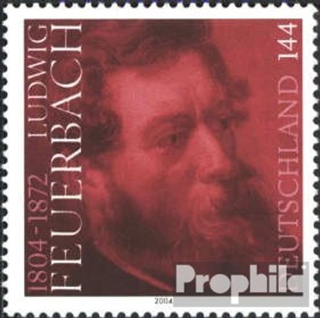 Briefmarken BRD (BR.Deutschland) 2004 Mi 2411 (kompl.Ausg.) postfrisch Feuerbach