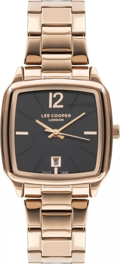 Montre femme or rose Lee Cooper LC07612.450, le cadeau mode idéal