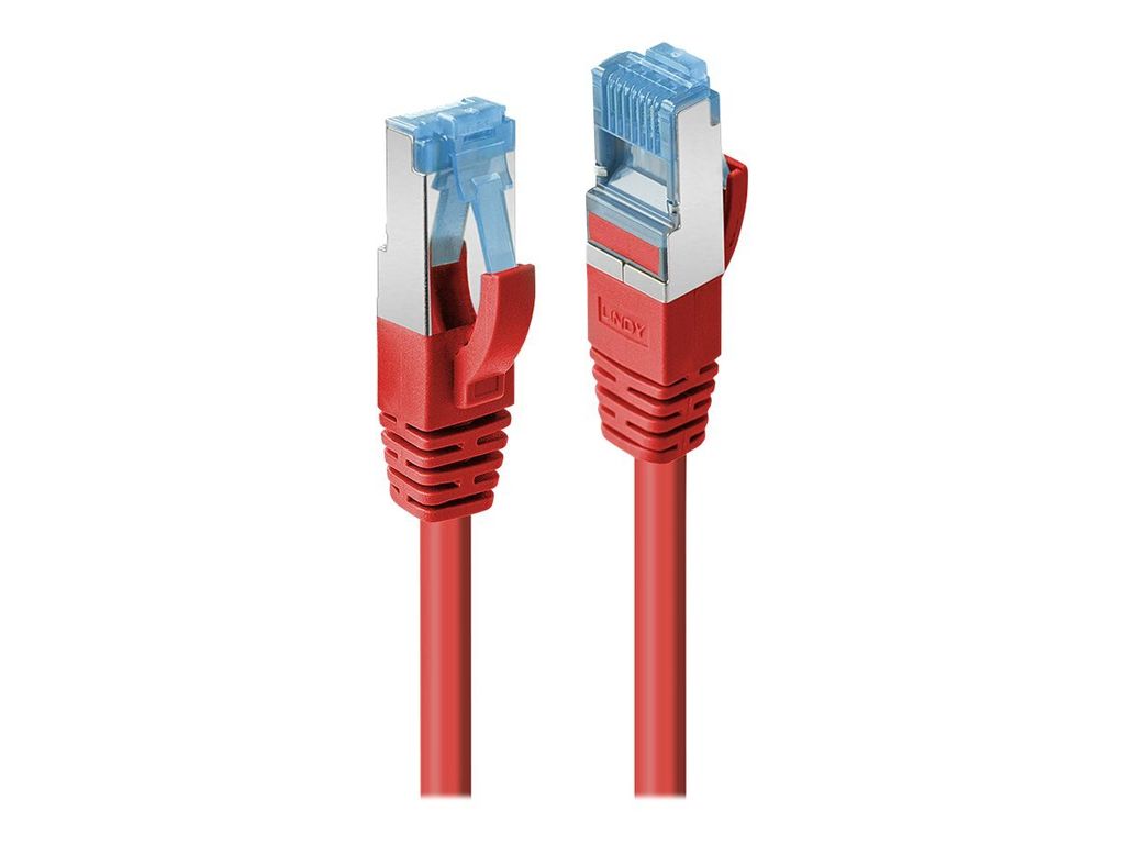 LINDY Patchkabel Cat6A S/FTP PIMF LSZH rot 2.00m