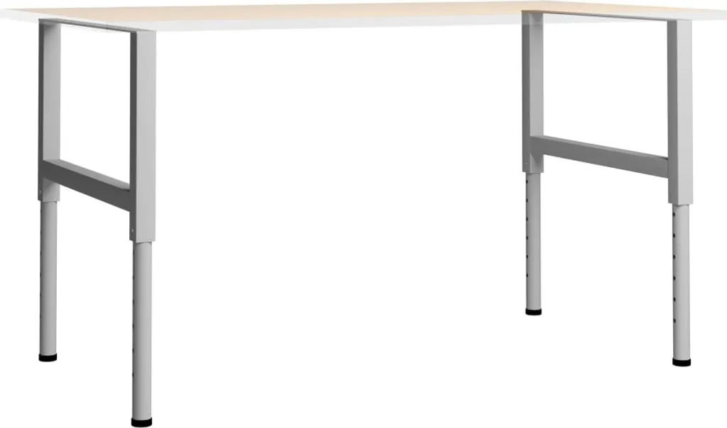 Gambe Tavolo Industriale Grigio 85 cm | Telaio Banco Regolabile DIY