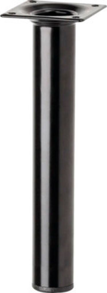 Tarrox Tischbein rund Ø 30 x 100 mm, schwarz Produktbild 
