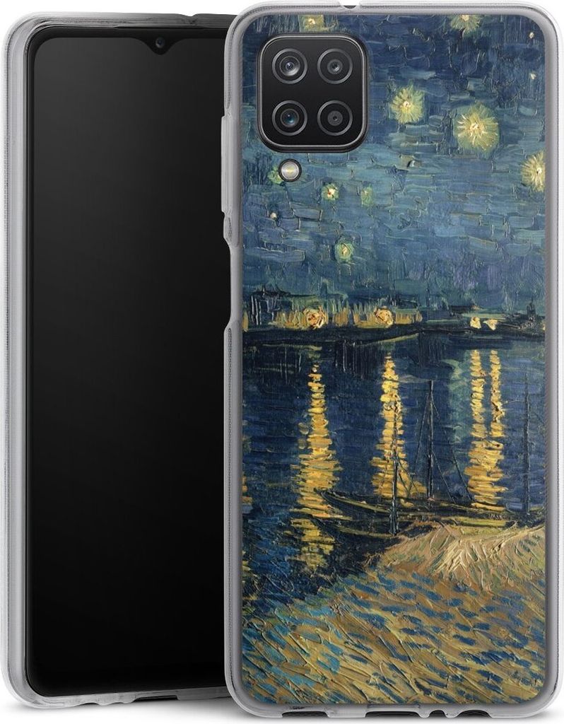 DeinDesign Handyhülle für Samsung Galaxy A12 Silikon Hülle Case Smartphone Schutzhülle Kunst Malerei