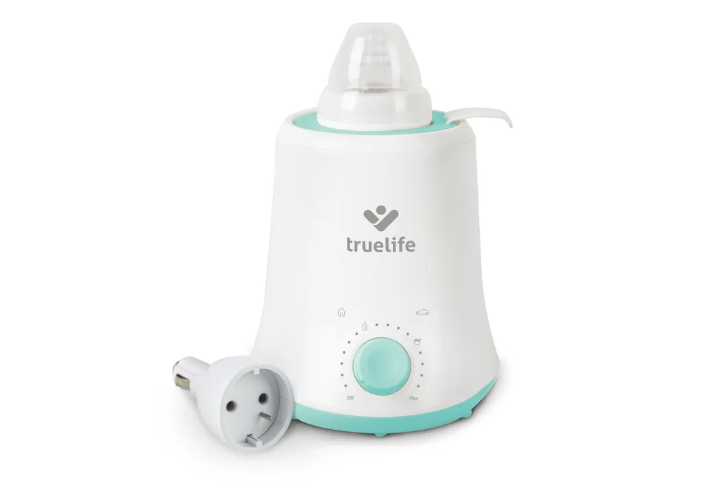 Truelife Invio BW Single Chauffe-biberon avec Maintien au Chaud Blanc