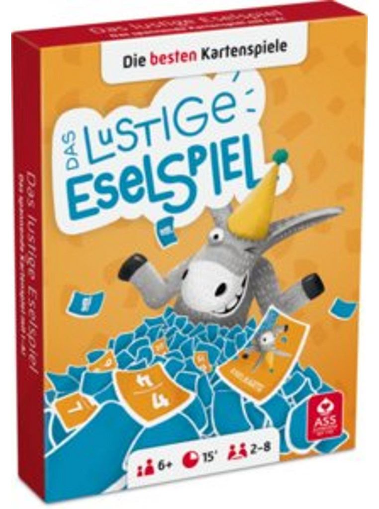 Das lustige Eselspiel in Stülpschachtel Produktbild 
