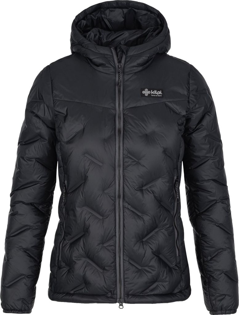 Damen Daunenjacke Kilpi ALBERTA-W, SCHWARZ, Größe 34