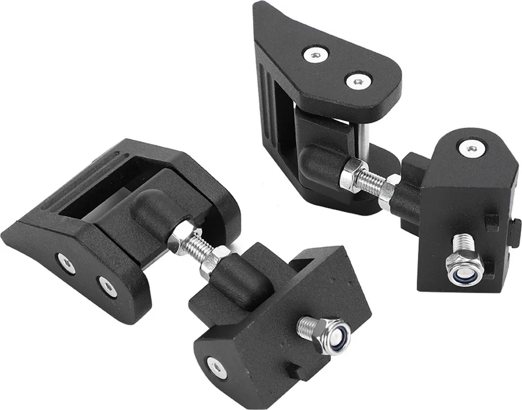 Kit Fixation Capot Tout-Terrain pour Jeep Wrangler TJ 97-06 Aluminium