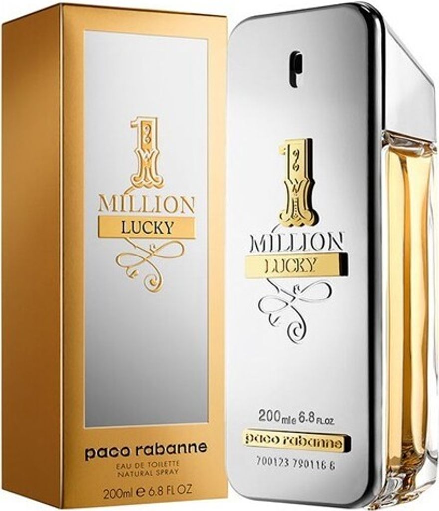 Paco Rabanne 1 Million Lucky Eau de Toilette für Herren 200 Produktbild 