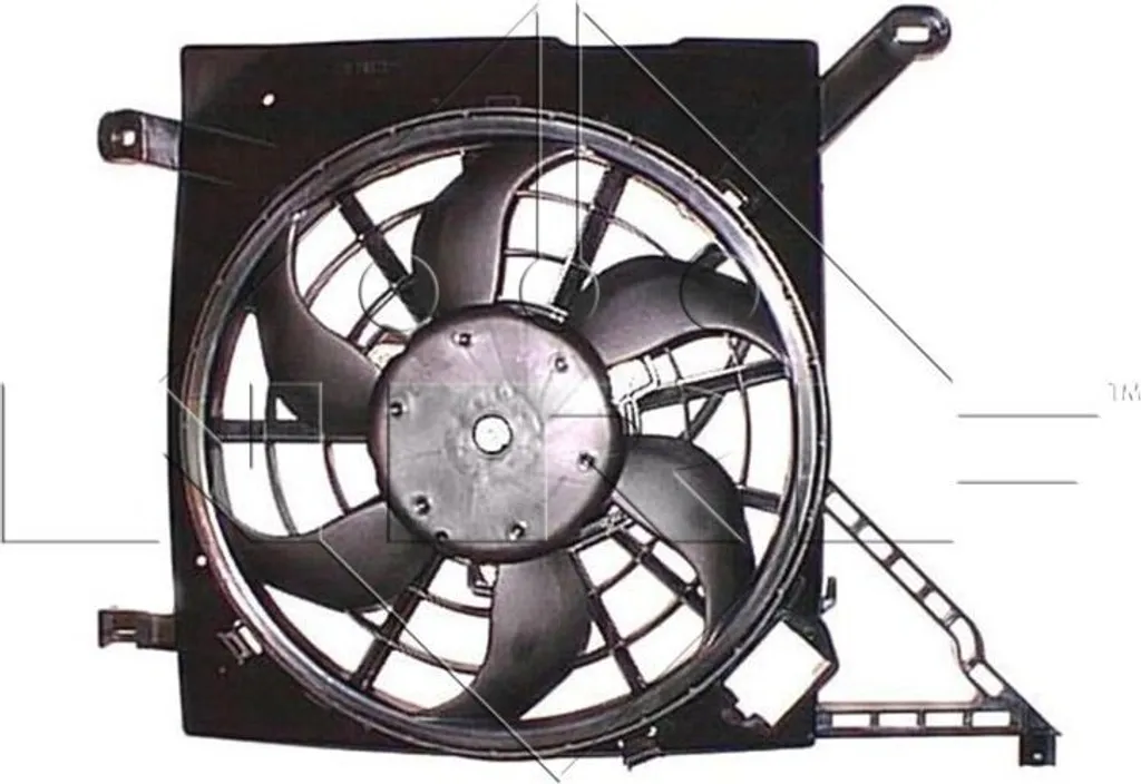 Ventilateur moteur pour Opel Astra G Zafira A - Pièce de rechange 1341297
