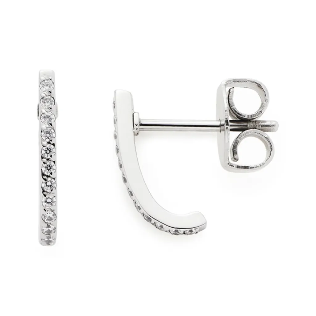 Boucles d'oreilles pendantes Miri CIAO Leonardo en acier robuste chic