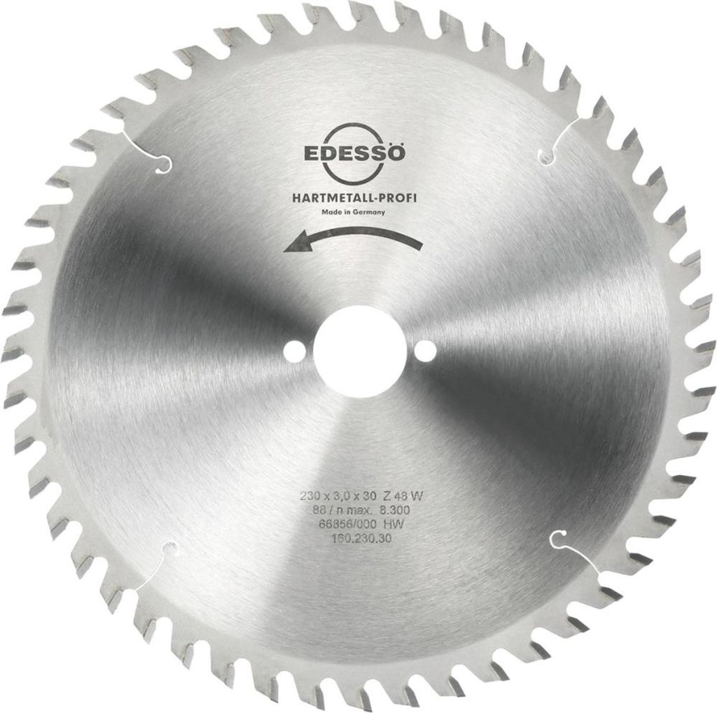 EDESSÖ HW Kreissägeblatt Profi 230 x 3,0 x 30 mm Z48 W