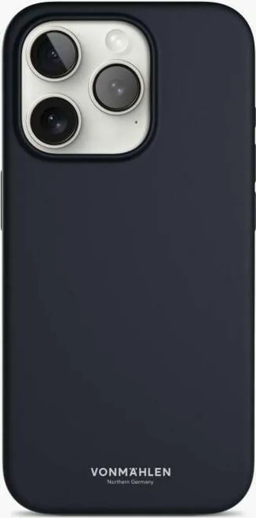 Housse iPhone 15 Pro Max Navy Vonmählen Silicone - Grip et Anti-Choc
