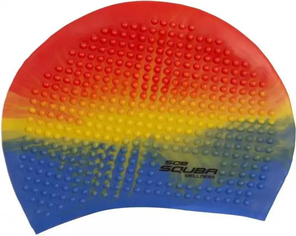 Bonnet de Bain en Silicone Squba Bubble Multicolore Anti-Traction - 3