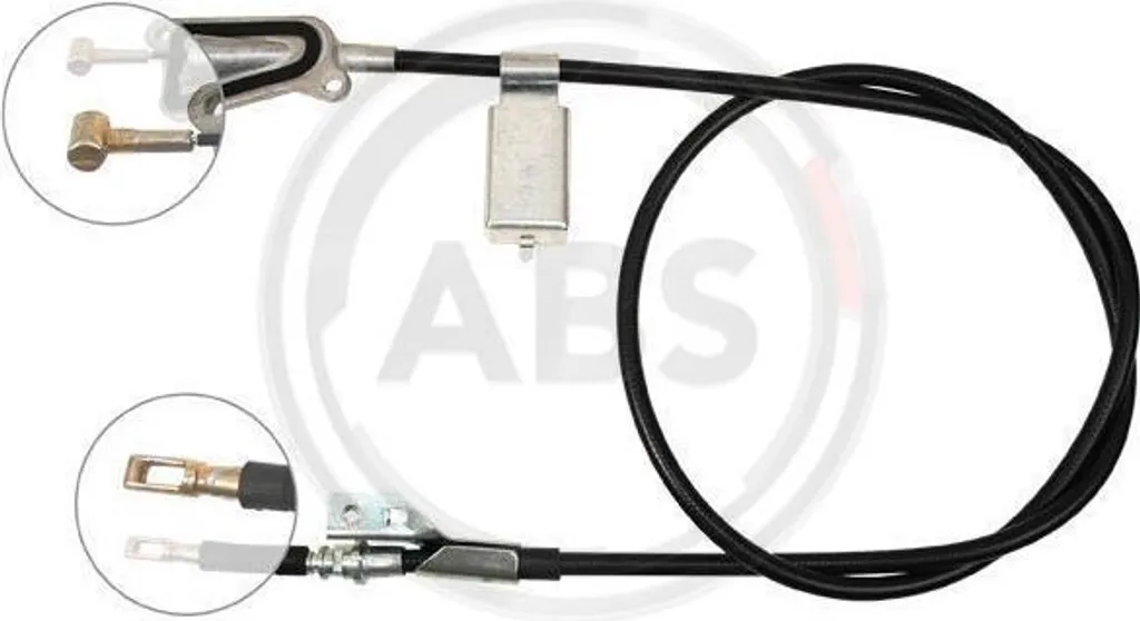 Câble de frein à main A.B.S. K19837 pour Almera OE 36531BM700 Acier