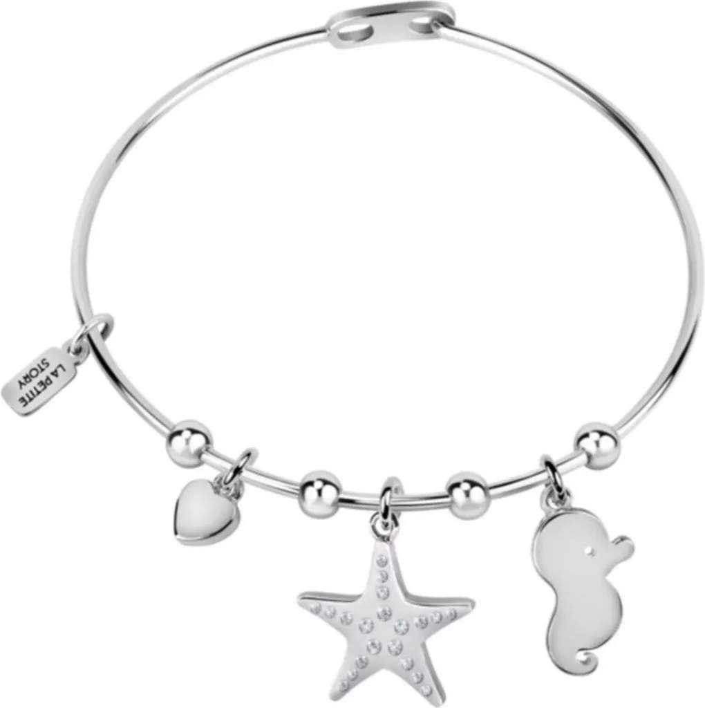 Bague La Petite Story LPS05ARR46 en Acier Argenté pour Femme