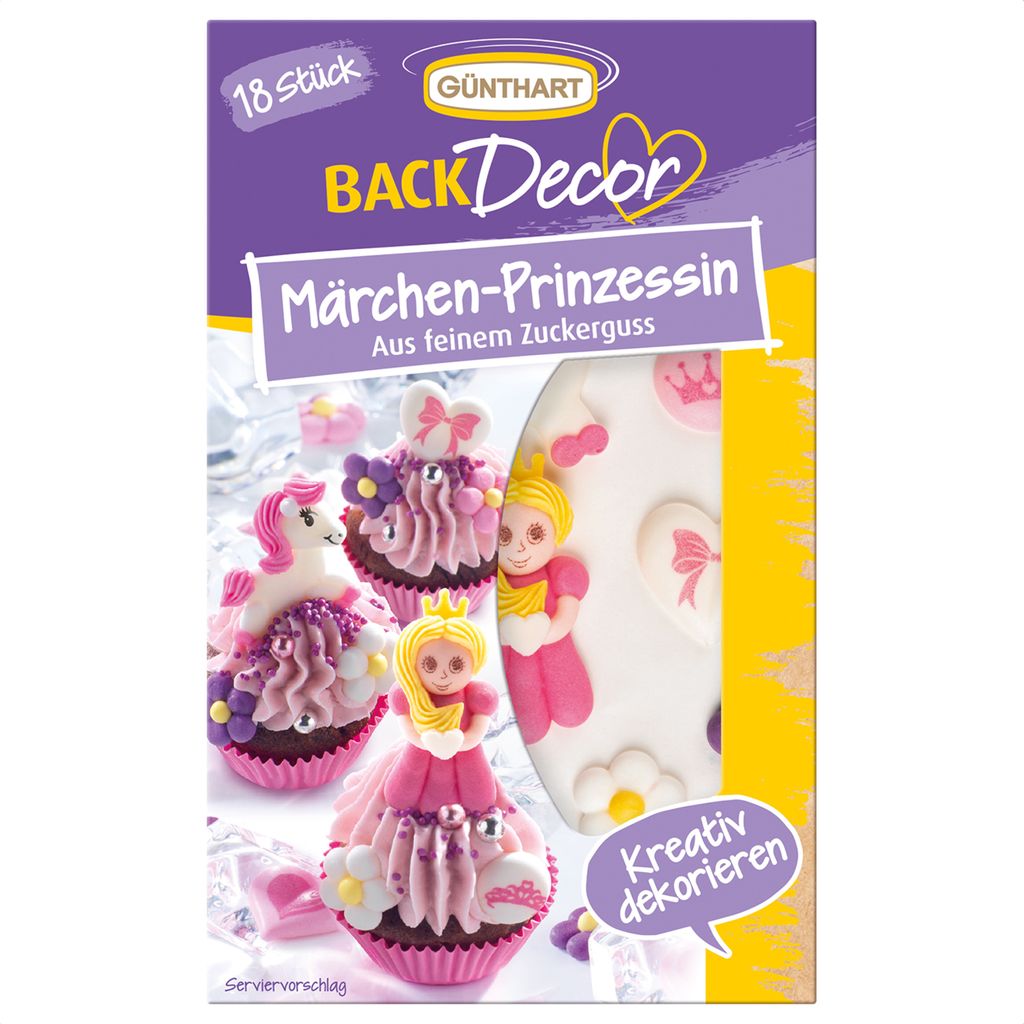 BackDecor 18 Märchen-Prinzessin aus Zucker