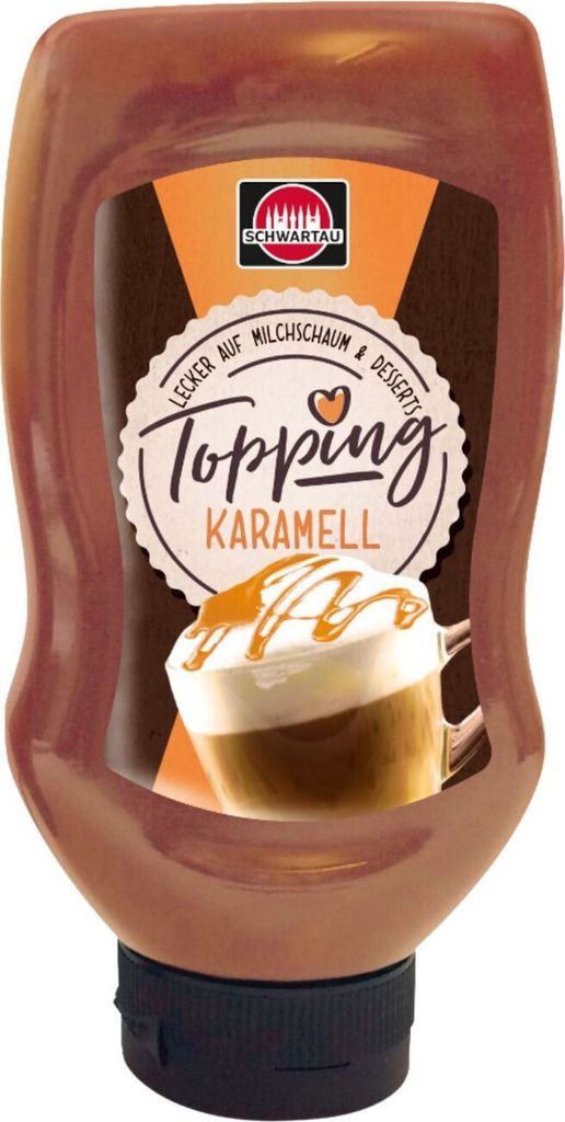Schwartau Coffee Shop Topping o delikatnym karmelowym smaku Zdjęcie produktu