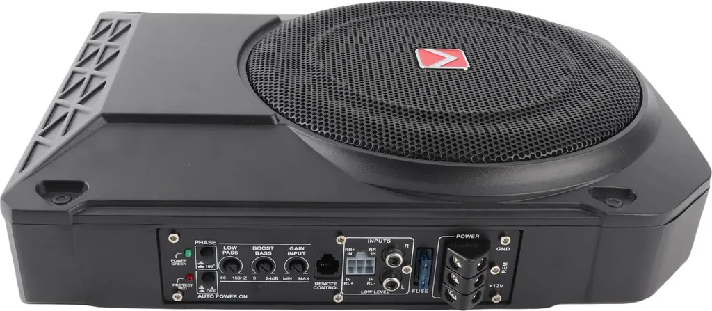 Caisson de basses actif sous siège 10 pouces 800W pour gagner de la place