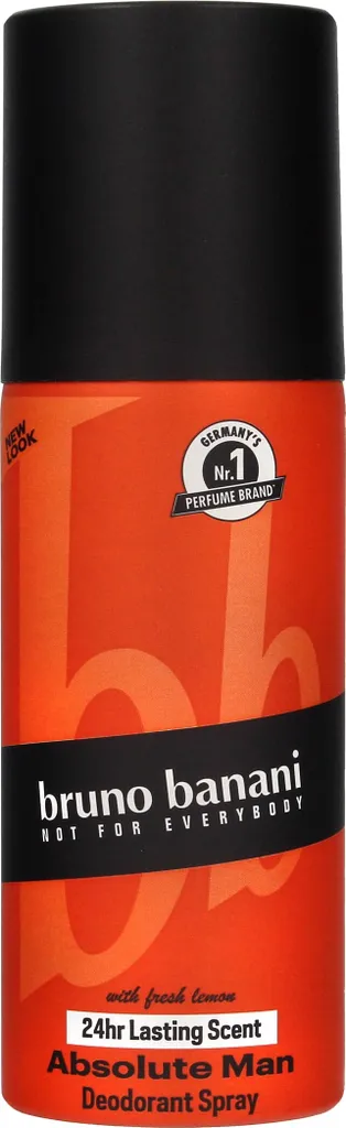 Déodorant Spray Homme Bruno Banani Absolute Man 150ml - Fraîcheur Longue Durée