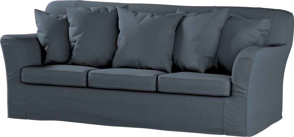 Dekoria Bezug für Tomelilla 3-Sitzer Sofa nicht ausklappbar, Dunkelblau, Sofahusse, Tomelilla 3-Sitzer