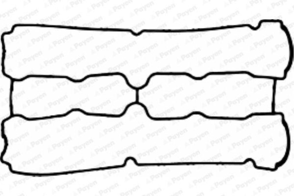 PAYEN JM5059 Ventildeckel Zylinderkopfhaube Dichtung für OPEL ZAFIRA B (A05) Corsa C Schrägheck (X01) Meriva A (X03) Astra G CC (T98) Zafira A (T98)