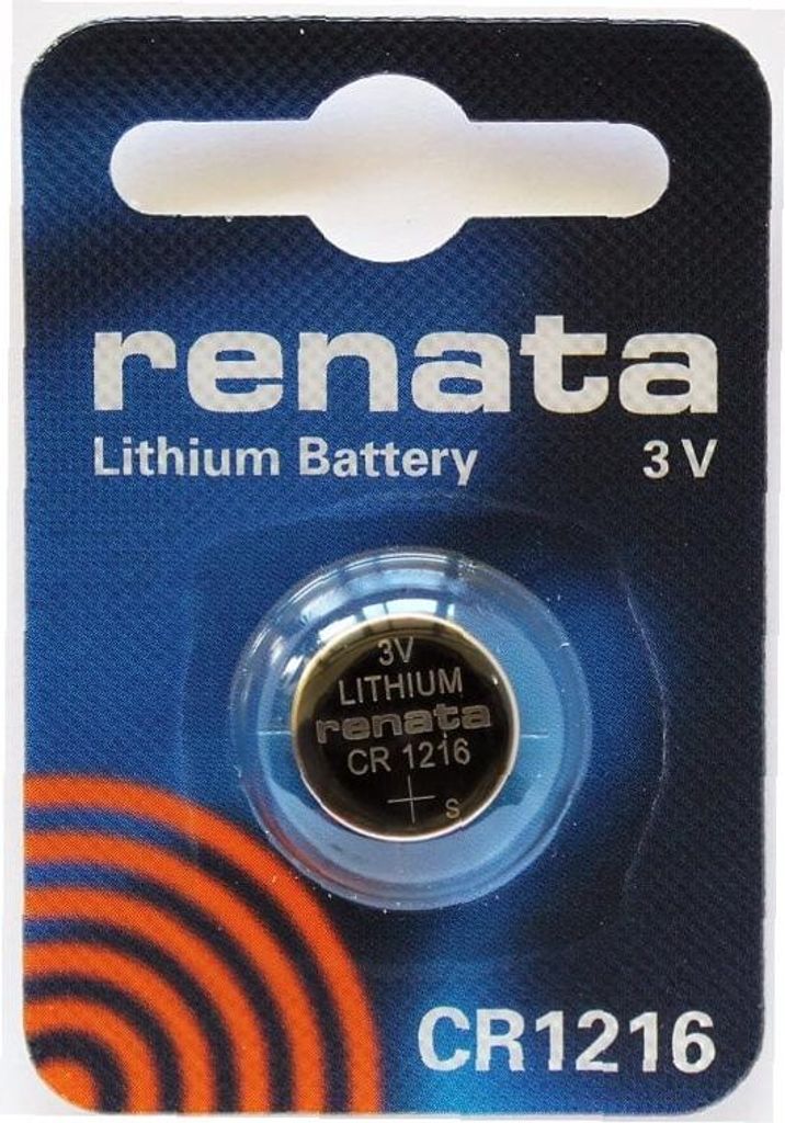 Renata CR12161Pk No Cr1216 Lithium-Batterie 3 0 Volt
