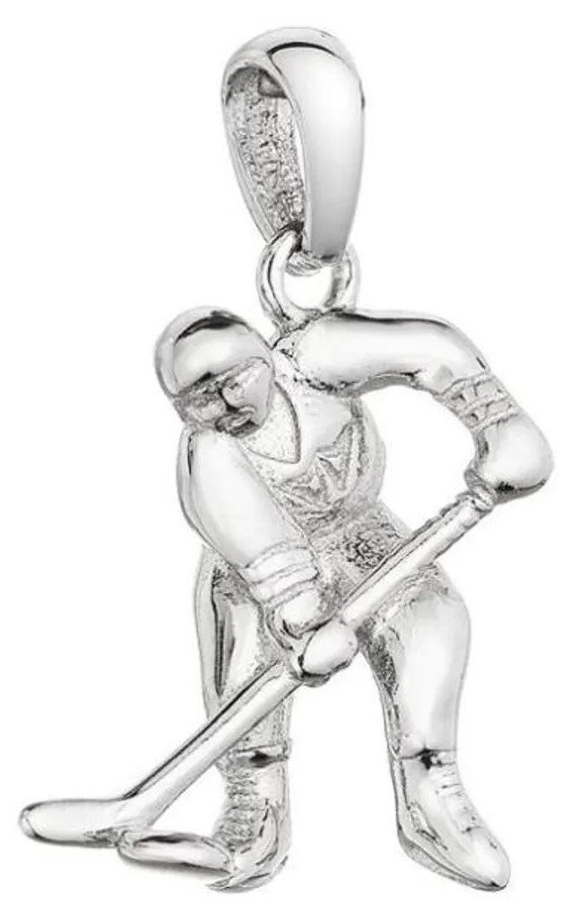 Cadeau Idéal Pendentif Hockey Argent 64016 pour Anniversaire Sportif