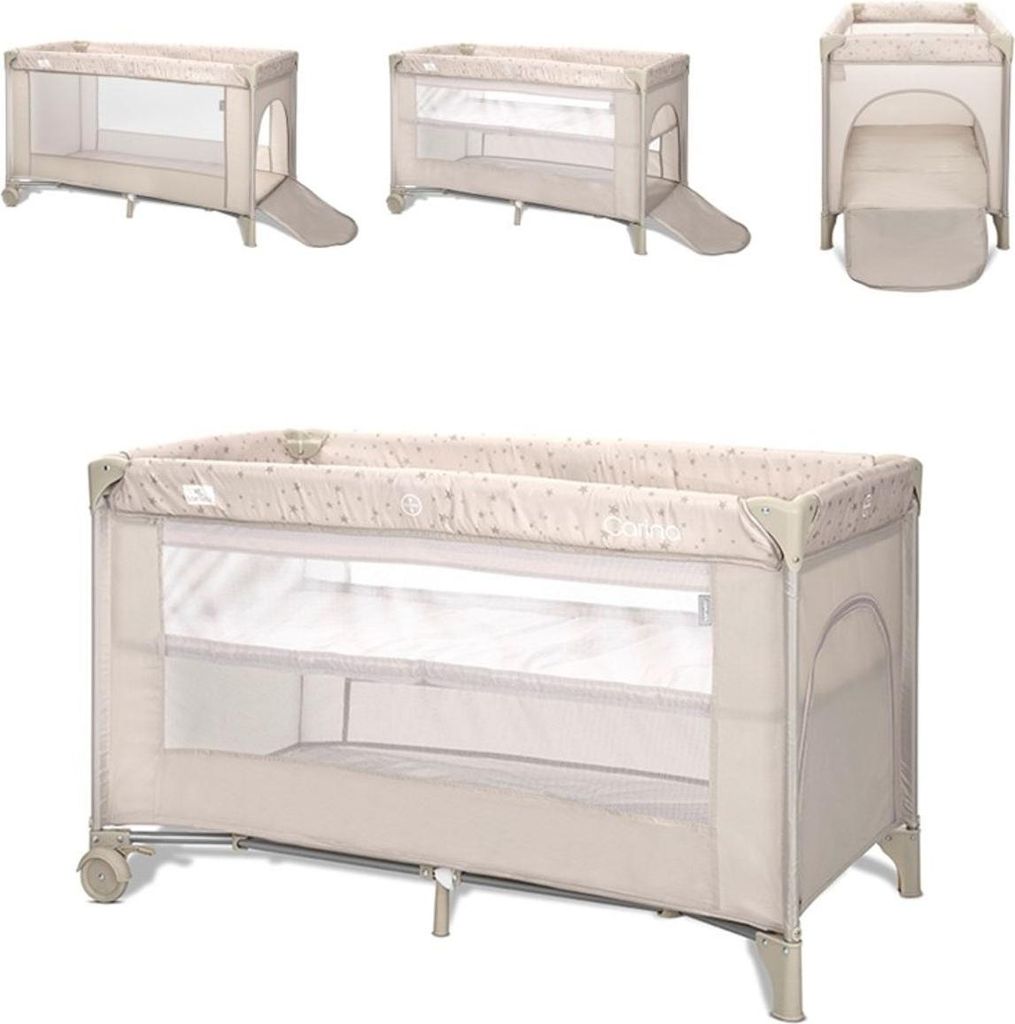 Lorelli Carina Reisebett 2 Ebene 120x60 – faltbar, Matratze Produktbild 