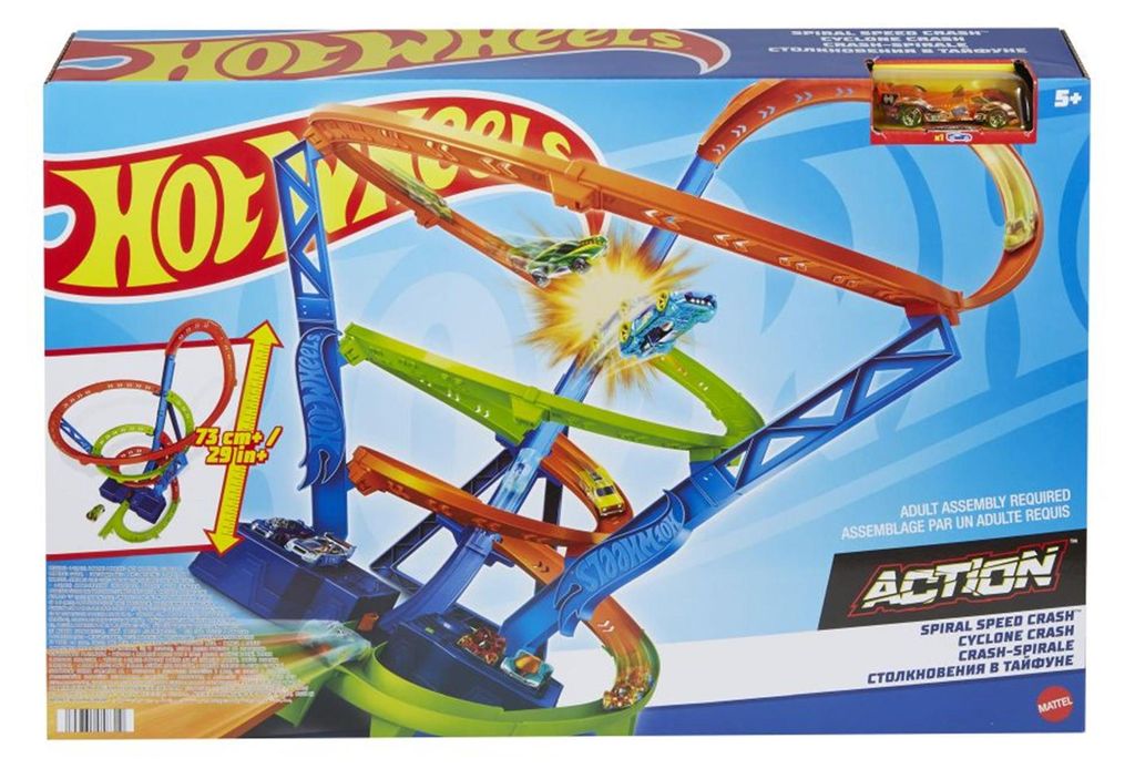 Mattel Hot Wheels Kolízia Špirála Obrázok produktu 