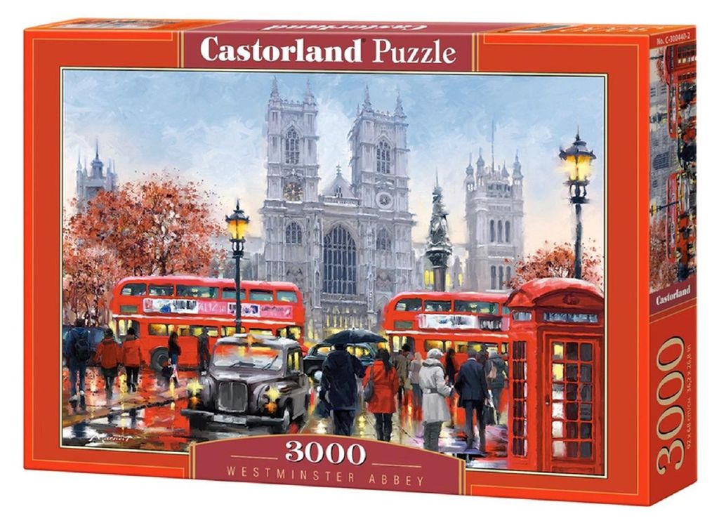 Castorland Westminster Abbey 3000 pcs, 3000 kusov, Mesto, 9 Obrázok produktu 