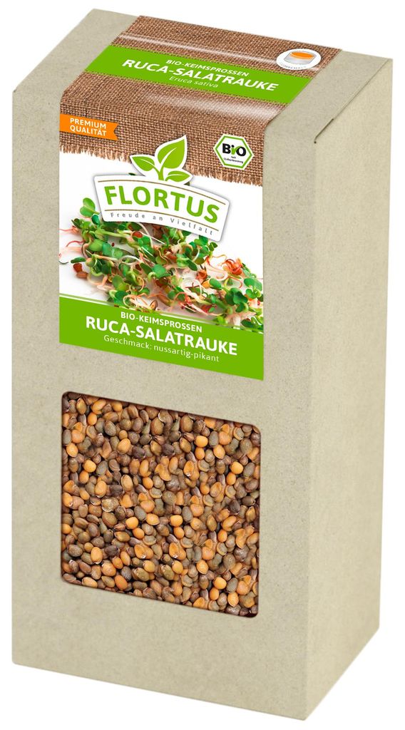 Artikelbild 5 von 'BIO Keimsprossen Ruca-Salatrauke' aus der Kategorie Keimsprossen