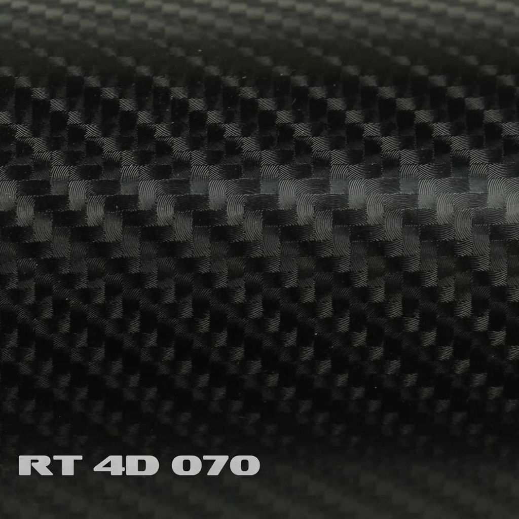 Schwarze 3D Carbonfolie Autofolie & Luftkanäle 152 cm x 300 cm 