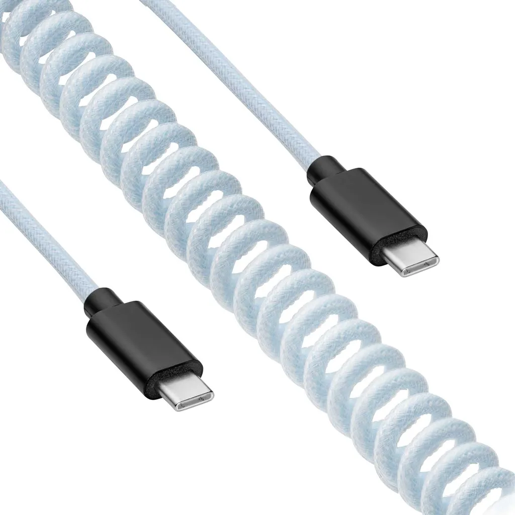 Kabel spiralny Aviator USB tipo C / USB tipo C 3m AK-USB-49 - 6