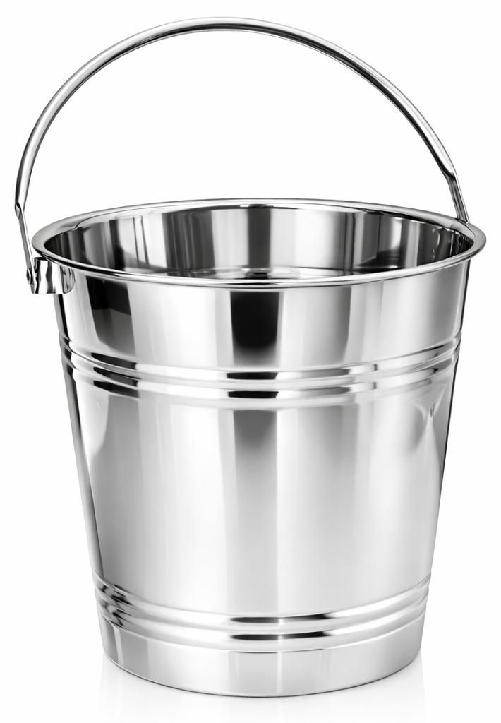 Weinkühler - Eisbehälter – Cubitera Luxe – 4 Liter – Edelstahl-Weinkühler für Wein und Champagner – 20 x 21 x 19,5 cm