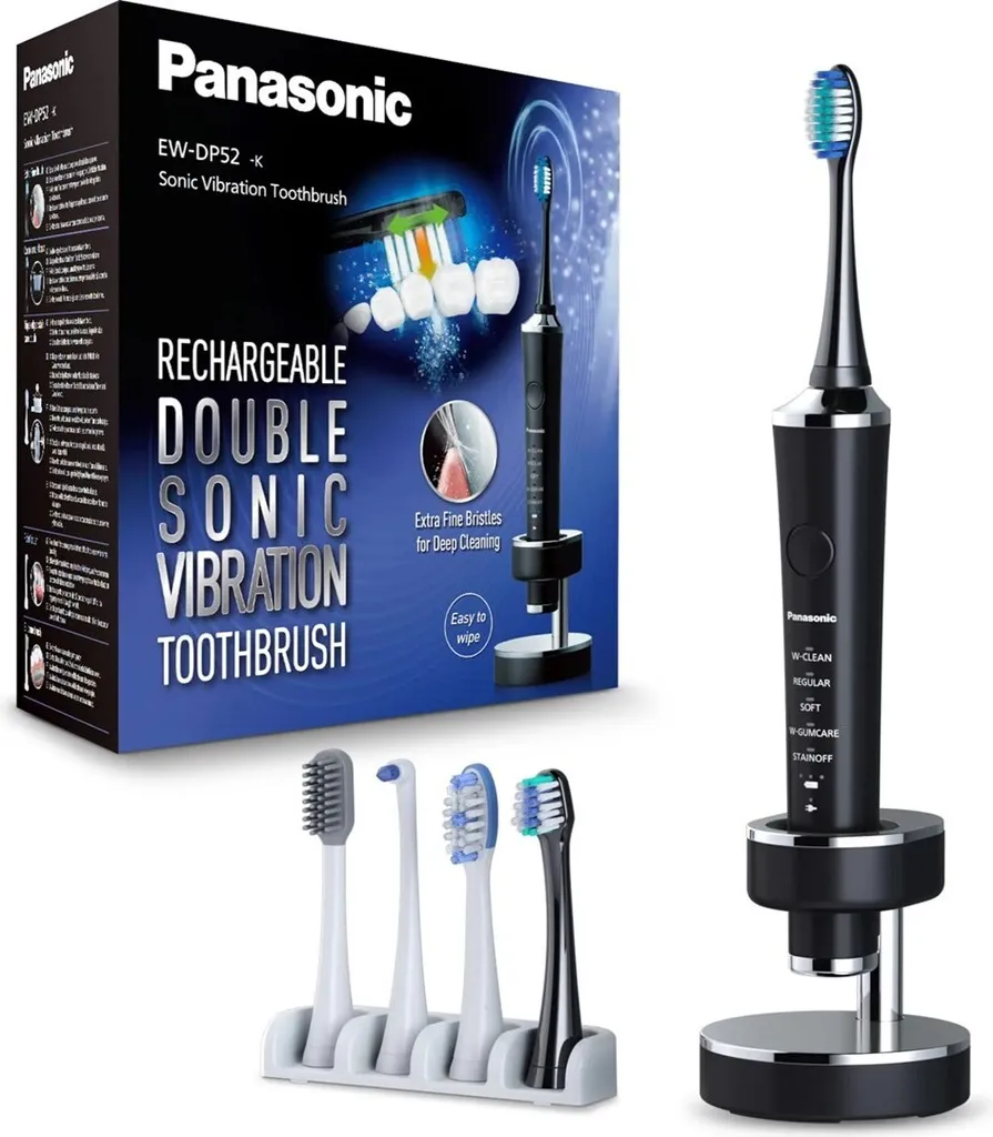 Brosse à dents sonique Panasonic EW-DP52 5 modes pour un nettoyage expert