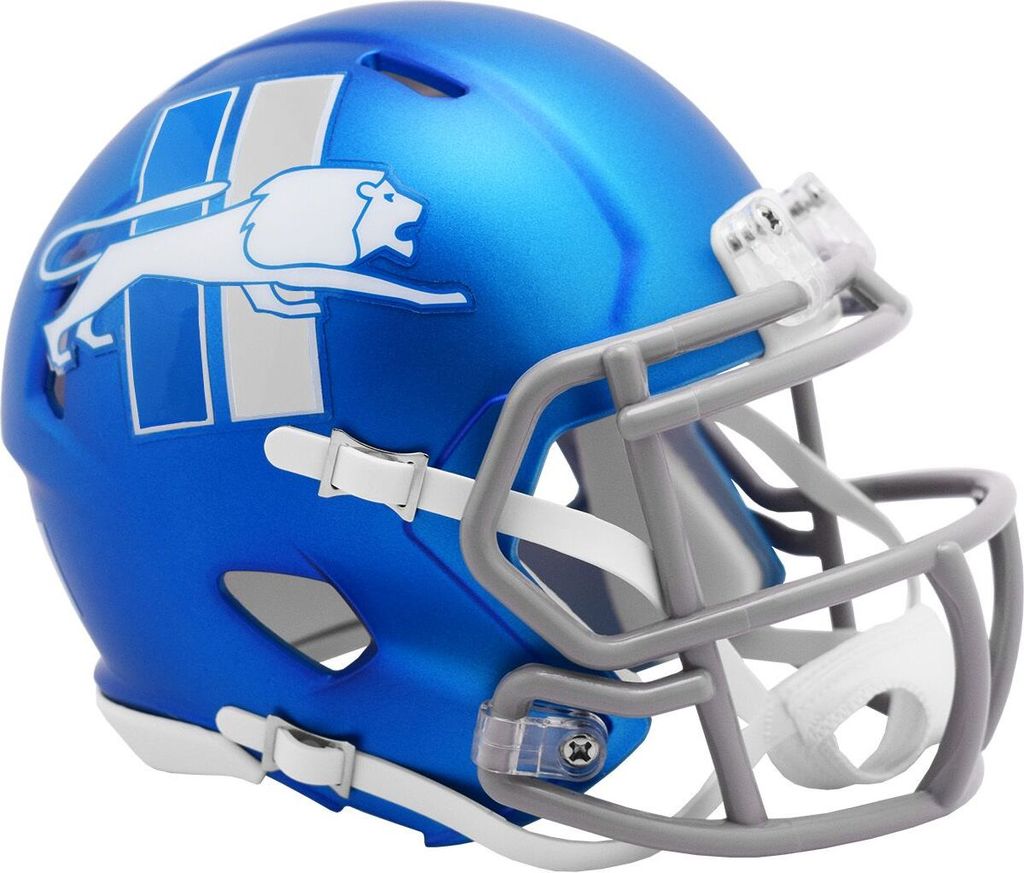 Riddell Mini Football Helm - NFL Speed Detroit Lions Produktbild 