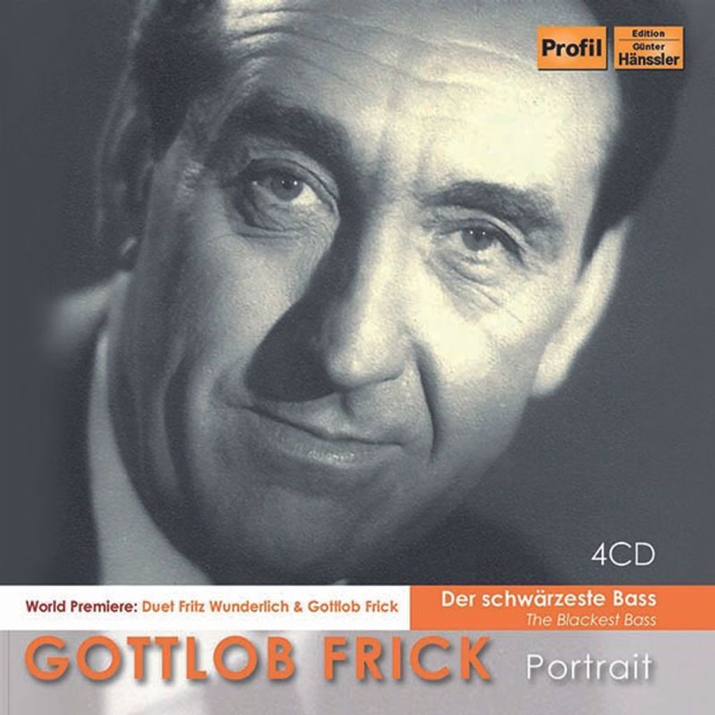 Various: Gottlob Frick - Der schwärzeste Bass - kdg mediatech - (CD / G)